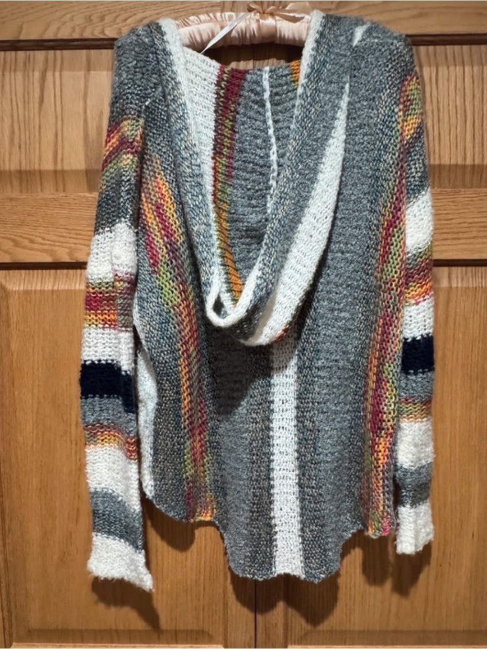 lovestitch Striped Hooded Sweater (090789) ๐ผ ๐ - Picture 3 of 3